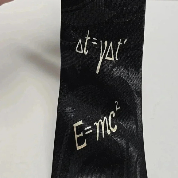 {Steven Harris} Hand Made Tie "Albert Einstein" Print - Picture 4 of 7